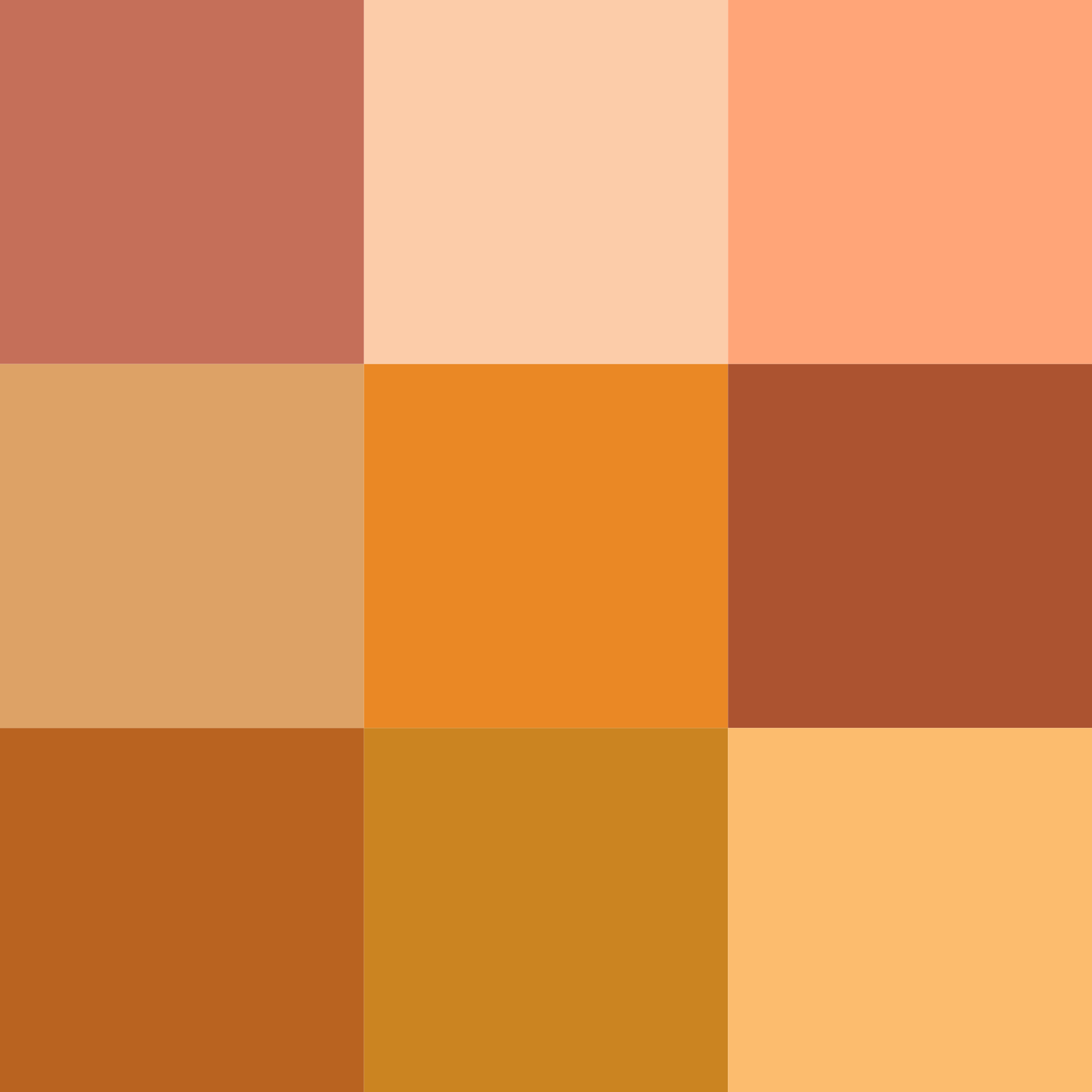 Varying Values of Orange