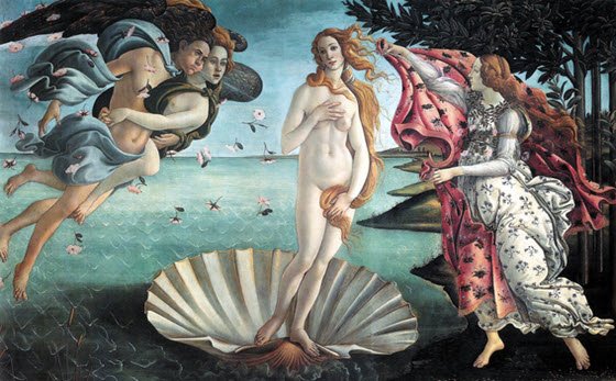 Botticelli's "Birth of Venus"