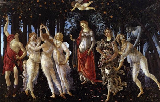 Aphrodite in La Primavera