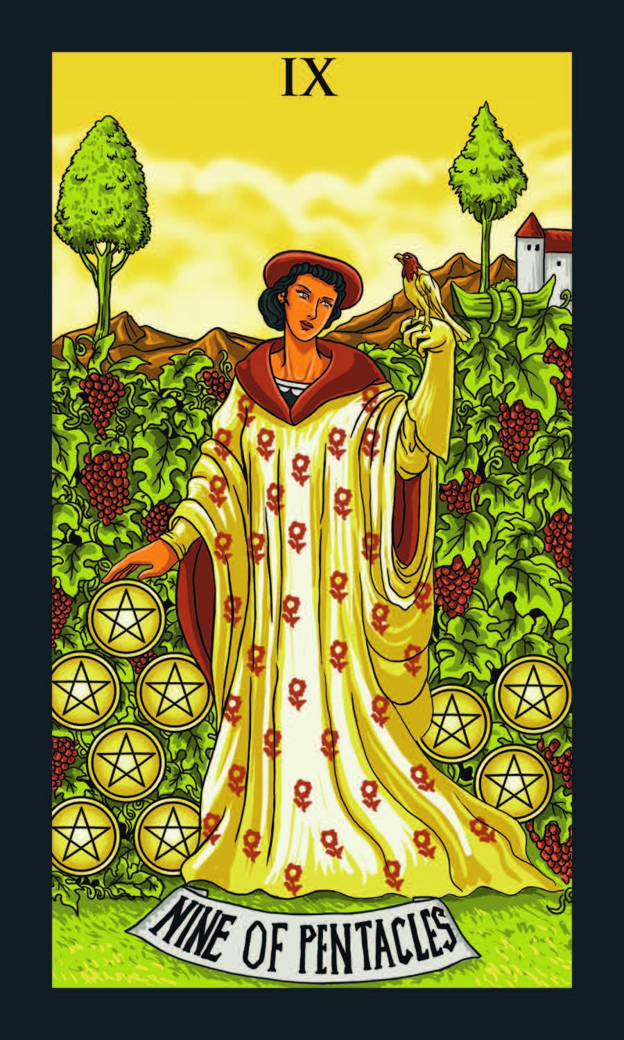Nine of Pentacles
