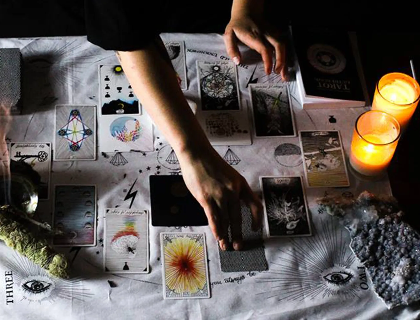 How to enter a Tarot Card