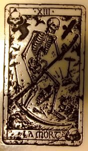 death card skull
