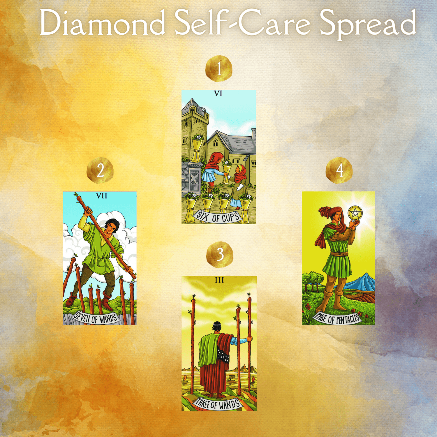 Diamond Self Care Spread