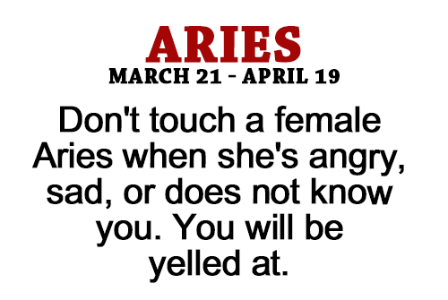 Aries emotions