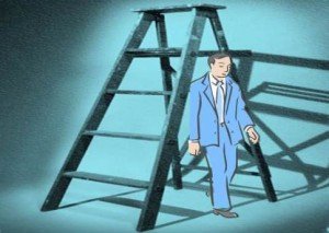 Walking under a Ladder Superstition