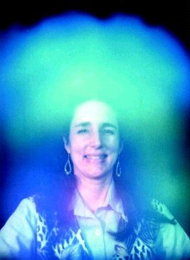 Woman With Blue Aura