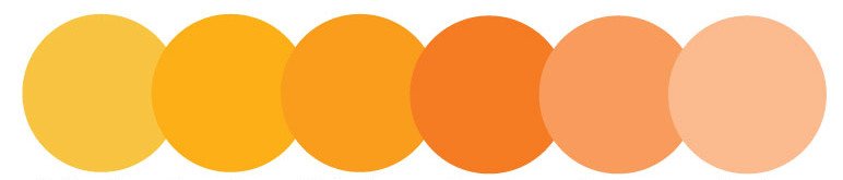 Shades Of Orange