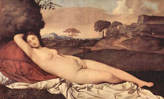 Sleeping Venus by Giorgione