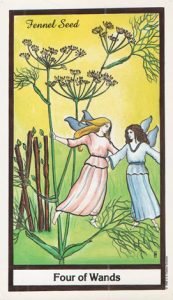 tarot four of wands