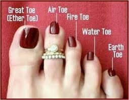 toes