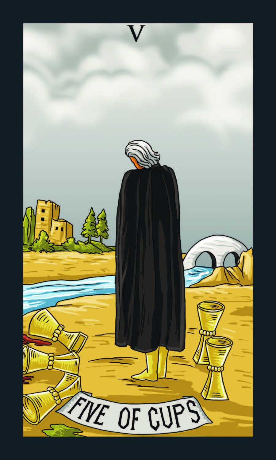 Five of Cups